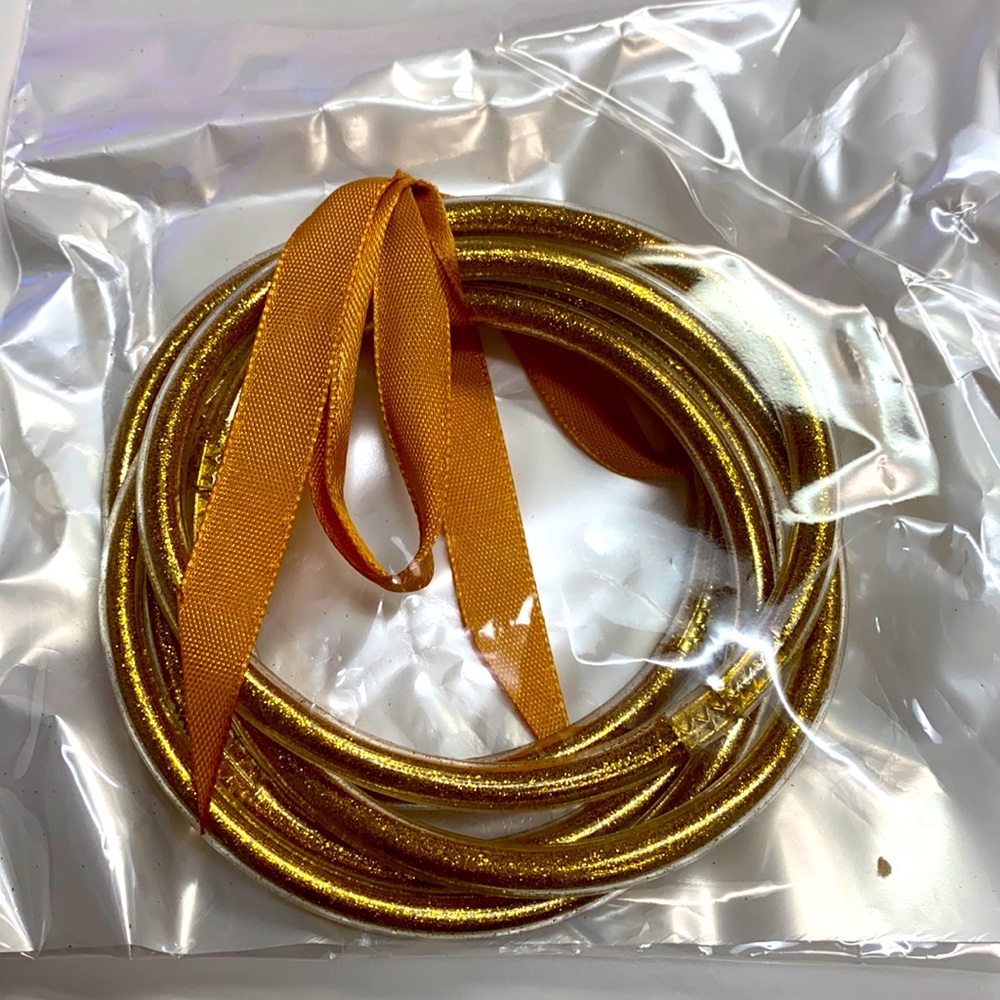 Jelly Bangles Gold